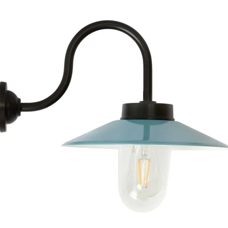 Aluminium-Außenlampe mit bunten Schirmen 38-S BO