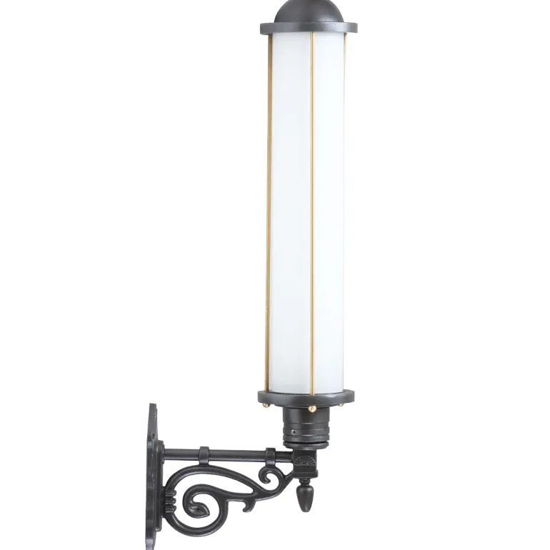 Art déco-Außenwandleuchte 34.35.36 mit kurzem Wandarm Marienburg