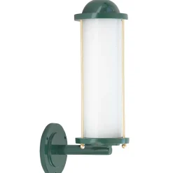 Art déco-Stableuchte mit kurzem Wandarm 34.35.36S