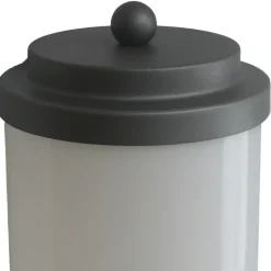 Art déco-Wandlaterne mit Zylinderglas S 3