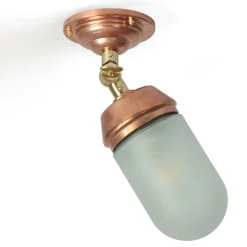 Außenlampe aus Kupfer: Gelenkleuchte Bremerhaven