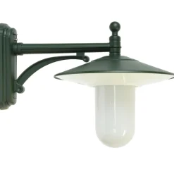 Außen-Wandlampe mit Zylinder-Glas
