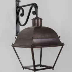 Barocklaterne mit Wandarm aus Schmiedeeisen Mazarine TGM