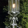 Bizarre Außenleuchte aus Schmiedeeisen AL 6651