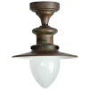Deckenlampe für außen im Fabrikstil