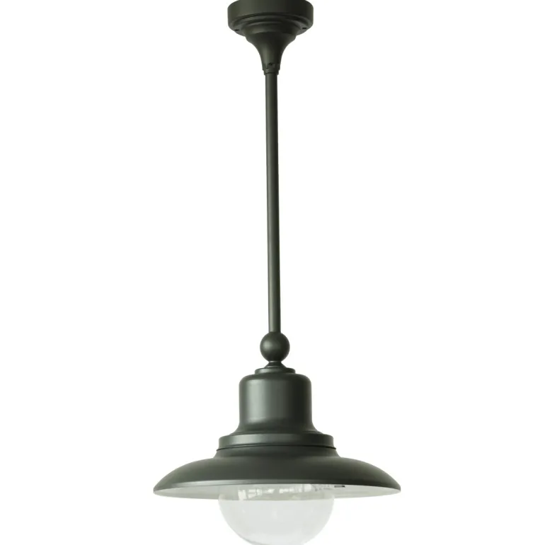 Deckenlampe für außen mit Makrolon-Glas
