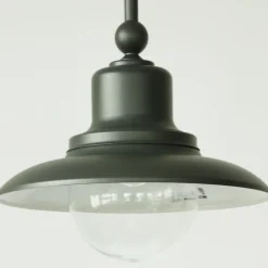 Deckenlampe für außen mit Makrolon-Glas