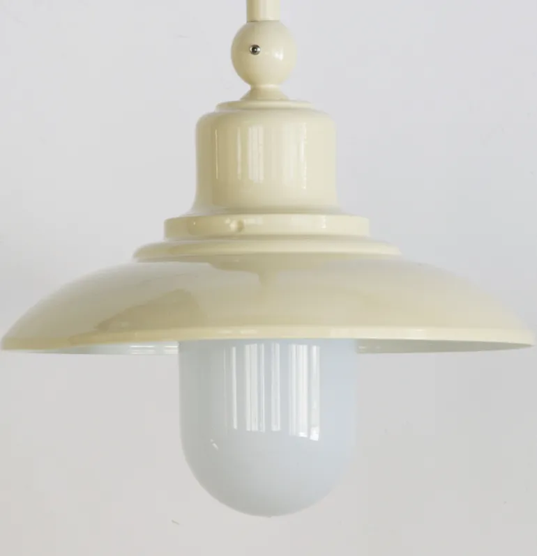 Deckenlampe für außen mit Makrolon-Glas