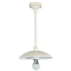 Deckenlampe für außen mit Tellerschirm