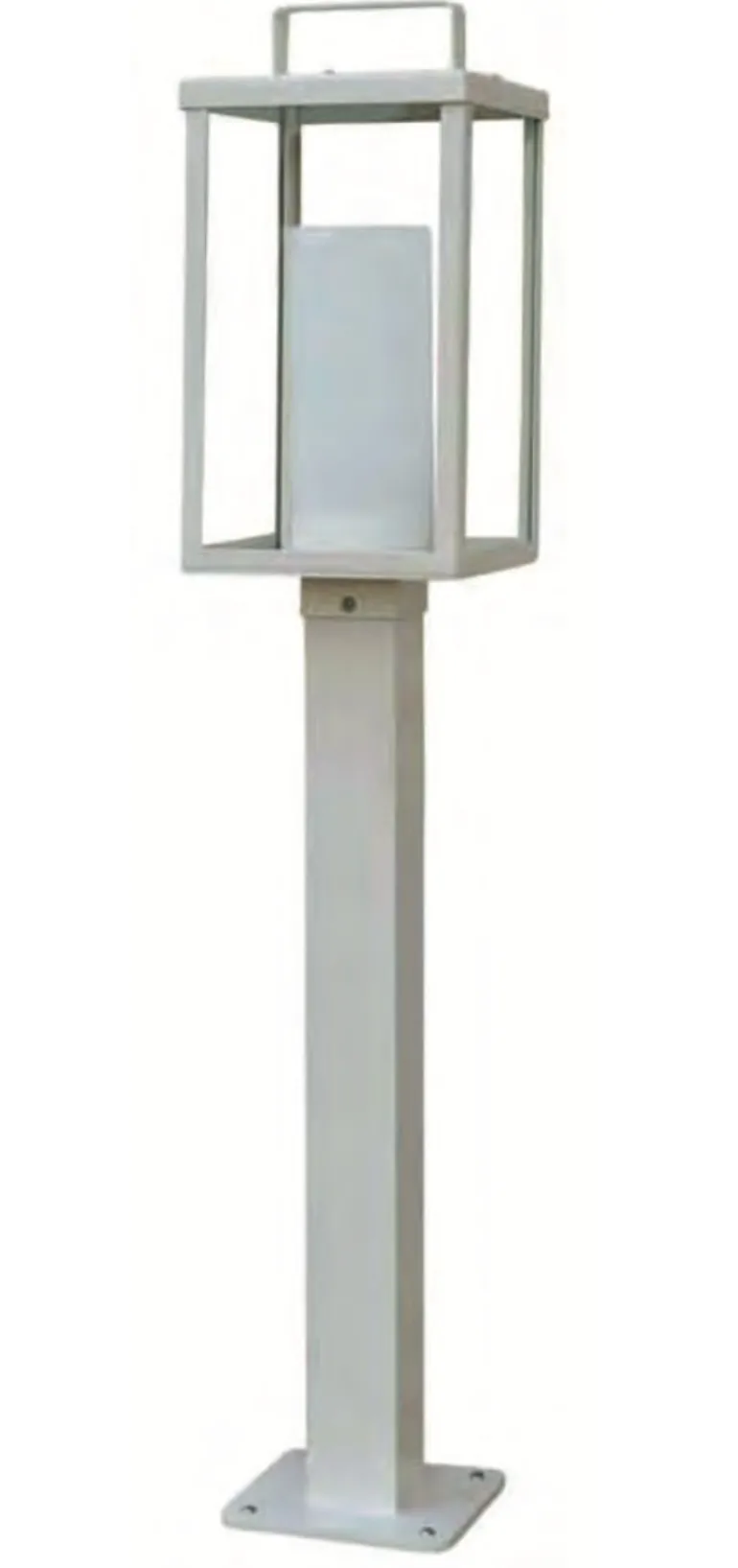 Edelstahl-Wegeleuchte mit Acryl-Diffusor