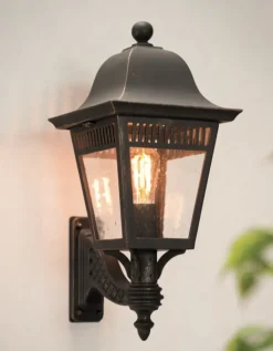 Elegante handgeschmiedete Wandlaterne WL 3640