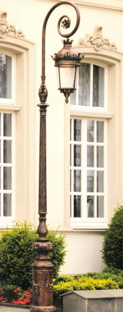 Empire Standleuchte mit Bischofsstabmast AL 6717