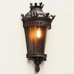 Empirestil-Halblaterne aus Schmiedeeisen WL 3559