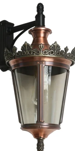 Empirestil-Wandleuchte aus Kupfer Louvre