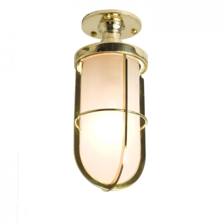 Englische Kombüsenleuchte aus Messing 7204/E27