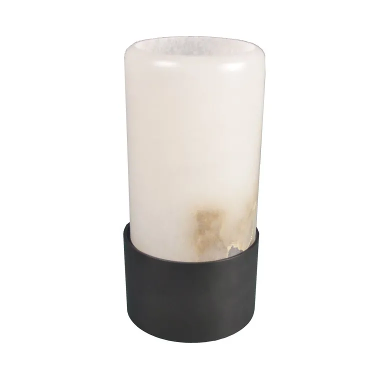 Exklusive Wandlaterne mit Alabaster Kerze Noblesse