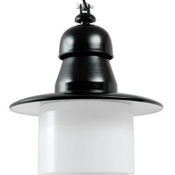 Fabrik-Hängeleuchte mit Ringglas Essen