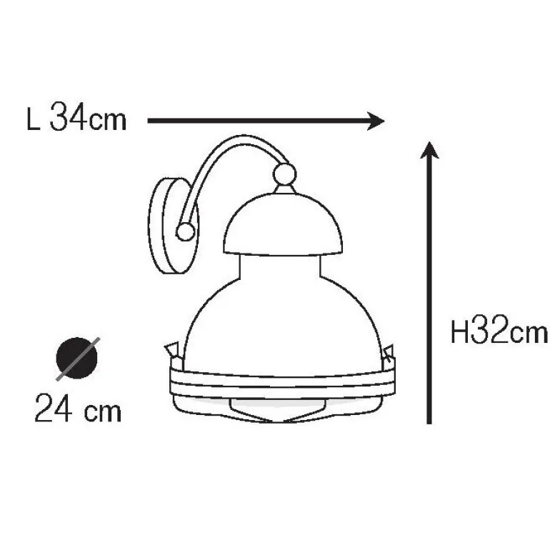 Fabriklampe N° 86 aus Messing mit Bogenarm