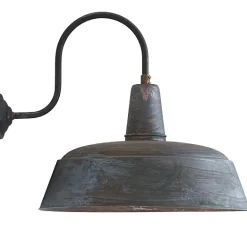 Fabrikstil-Wandleuchte Berlin W1600 Kupfer Patina