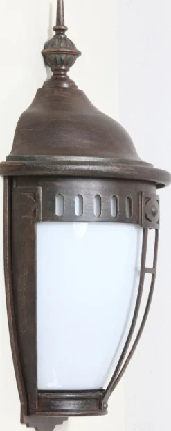Flache Wandleuchte aus Schmiedeeisen WL 3463