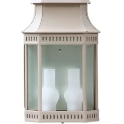 Flache Wandleuchte Louis Philippe 2: Halblaterne
