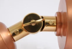 Für Decke oder Wand: Gelenkleuchte Mainz Kupfer
