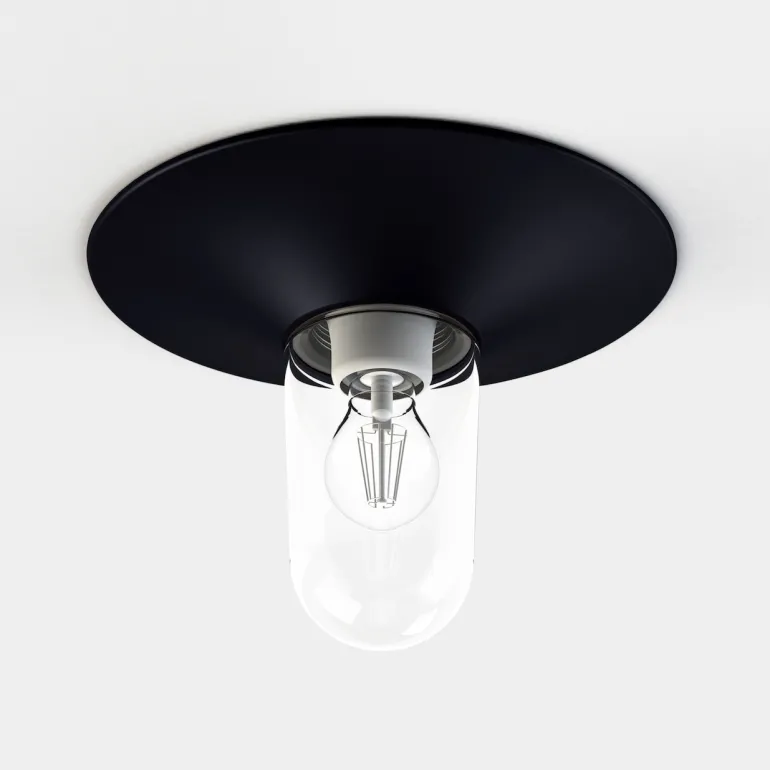 Französische Decken- oder Wandleuchte Cooper, IP 65