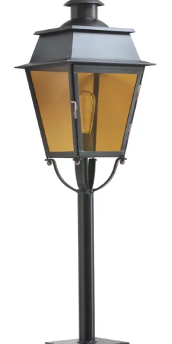Gartenleuchte Bordeaux GM mit Mast Pilier und Leitereisen