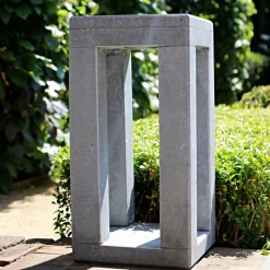 Gartenleuchte Pipilier aus Belgischem Blaustein