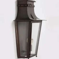 Große Biedermeier-Halblaterne Megève TGM