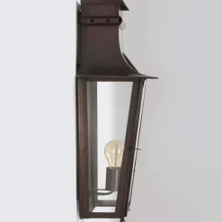 Große Biedermeier-Halblaterne Megève TGM