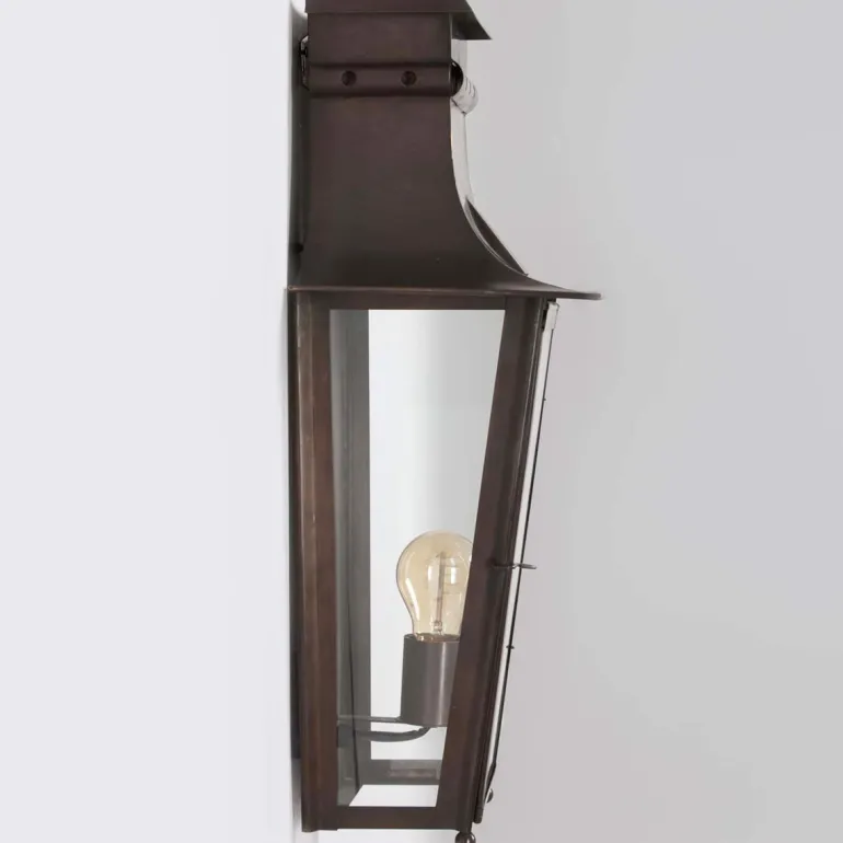 Große Biedermeier-Halblaterne Megève TGM