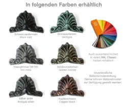 Große Empire-Laterne mit Acrylglas 860 A