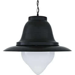 Große Irische Pendelleuchte mit Glaszylinder Galway Ø 74 cm