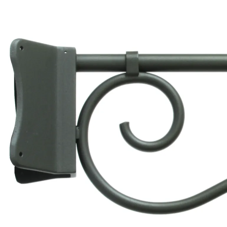 Große Wandlampe mit tiefem Auslegerarm (Ø 515 mm)