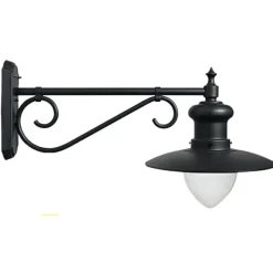 Große Wandlampe mit tiefem Auslegerarm (Ø 515 mm)