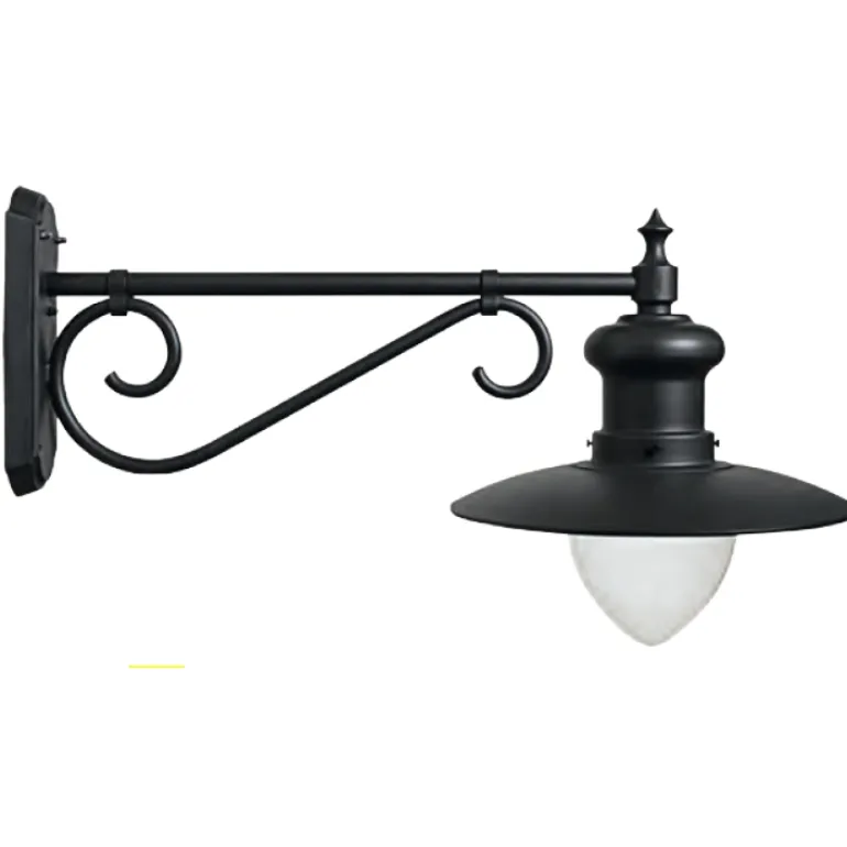 Große Wandlampe mit tiefem Auslegerarm (Ø 515 mm)