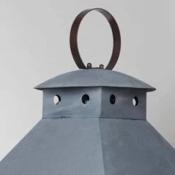 Großes französisches Windlicht: Kerzenleuchte La Turbie (Höhe 90 cm)