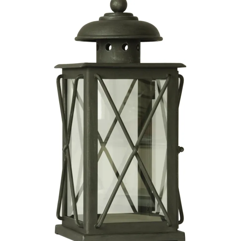 Großes Windlicht aus Schmiedeeisen B 8689