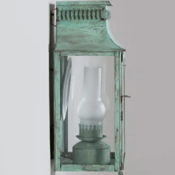 Halblaterne im Louis-Philippe-Stil Petrole MM