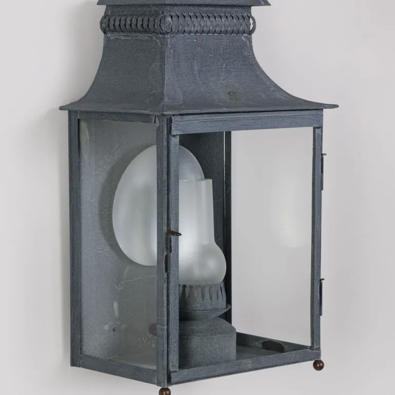Halblaterne im Louis-Philippe-Stil Petrole MM