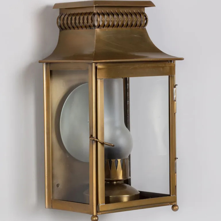 Halblaterne im Louis-Philippe-Stil Petrole MM