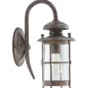 Handgeschmiedete deutsche Lampe für Außen WL 3491