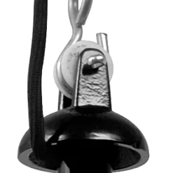 Hängeleuchte aus Aluminium Kehl mit Halbkugelschirm