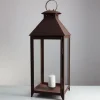 Hohes französisches Windlicht: Kerzenleuchte La Turbie (Höhe 90 cm)