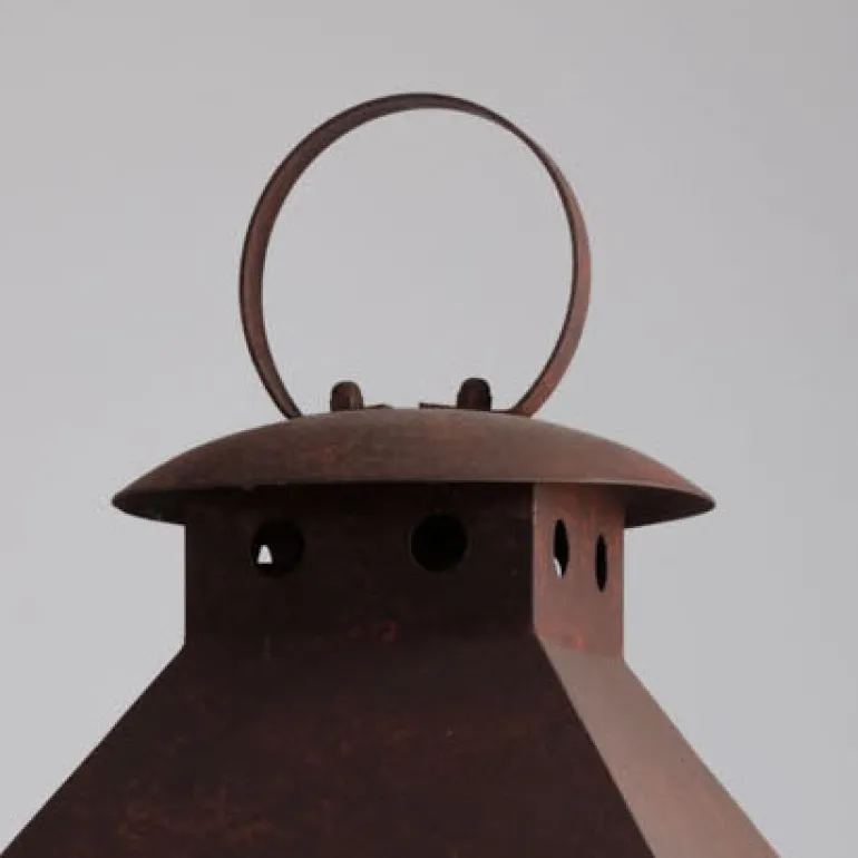 Hohes französisches Windlicht: Kerzenleuchte La Turbie (Höhe 90 cm)