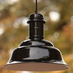 Industrie-AuĂenlampe mit Tulpenschirm Dortmund