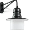 Industrie-Design-Wandleuchte für Außen Essen W340