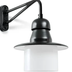 Industrie-Design-Wandleuchte fĂźr AuĂen Essen W340