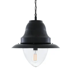 Irische Pendelleuchte mit Glaszylinder Glendale